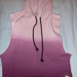 Women’s Cropped Muscle Hoodie